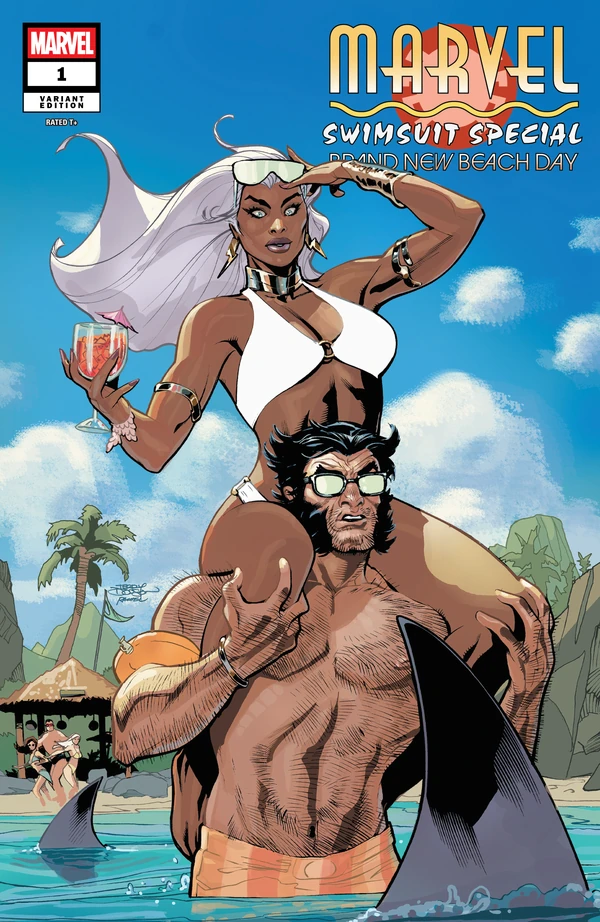 Marvel Swimsuit Special: Brand New Beach Day: Terry Dodson Variant #1 - Cover 8